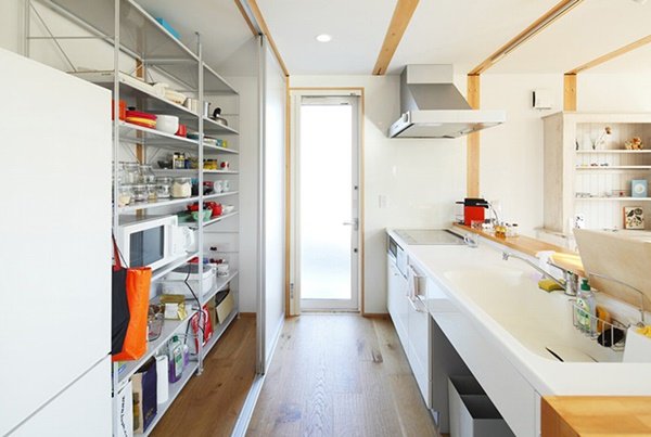 Mẫu thiết kế không gian bếp Nhật