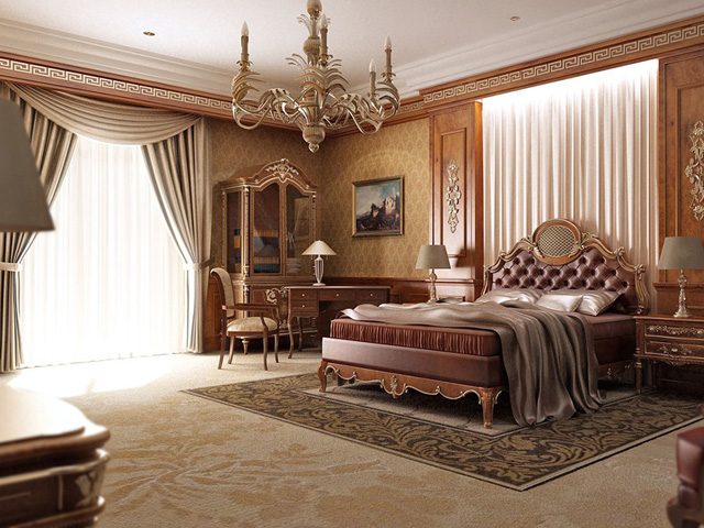 Nội thất phòng ngủ cổ điển đem lại cho gia chủ sự sang trọng, đẳng cấp cũng như tinh tế ngay khi bước vào căn phòng